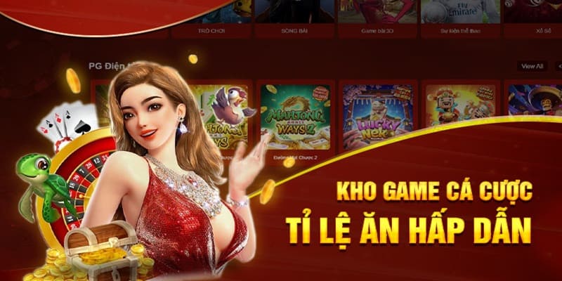 Kho game chất lượng, đa dạng sản phẩm